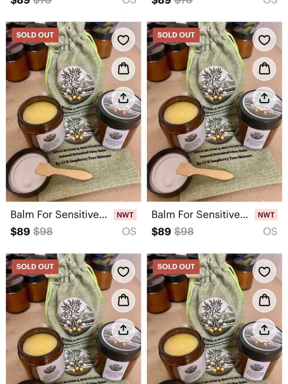 SalveBalmFor Sensitive Skin Sego Bloom & Mountain Snow
Natural Botanical Glow - Picture 14 of 14